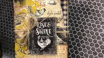 Distress Embossing Glaze Project