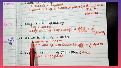 Exercise- 5.6  .. Fractions