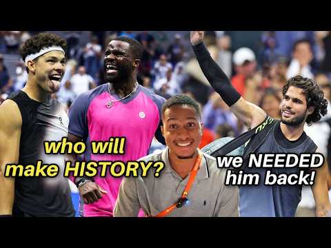 Shelton v. Tiafoe PREDICTION ⚔️ Men's tennis TOO long? Alcaraz a class act