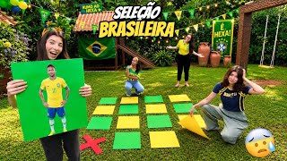 JOGO DA MEMÓRIA GIGANTE EXTREMO !!*seleção brasileira
