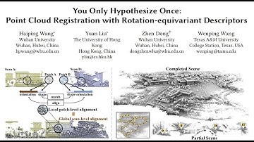 You Only Hypothesize Once: Point Cloud Registration with Rotation-equivariant Descriptors (MM 2022)