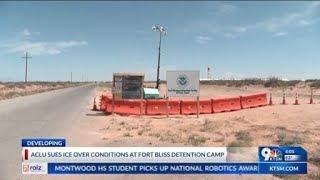 Groups sue ICE conditions at Camp East Montana