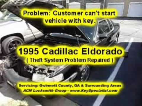 Atlanta Ga 1995 Cadillac Eldorado Ignition Theft System Problem Atlanta Ga 1995 Cadillac Eldorado Ignition Theft System Problem Repaired You