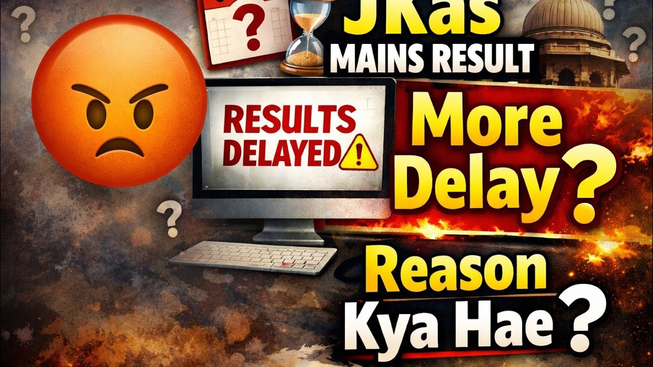 JKAS MAINS REUSLT || JKAS MAINS RESULT KAB AYAGA 