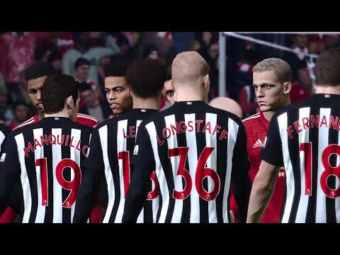 PES 2021 | Manchester united vs Newcastle united - Premier league 2021 | Pes Pc Game #42