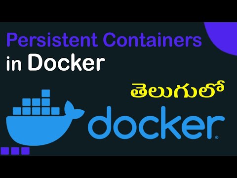 Making Docker containers persistent