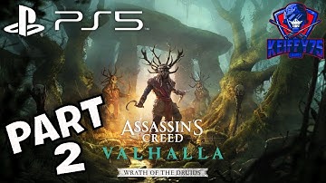 Assassins Creed Valhalla - Wrath Of The Druids DLC PS5 Walkthrough Gameplay Part 2 - (FULL GAME)