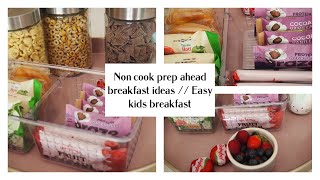 Caravan Breakfast Ideas // Non cook prep ahead Breakfast // Easy kids breakfast // Snack Storage by Camping and cooking family 48 views 2 years ago 3 minutes, 1 second