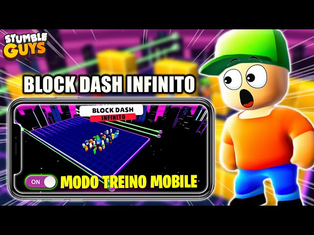 Como jogar block dash infinito solitário block dash mobile 