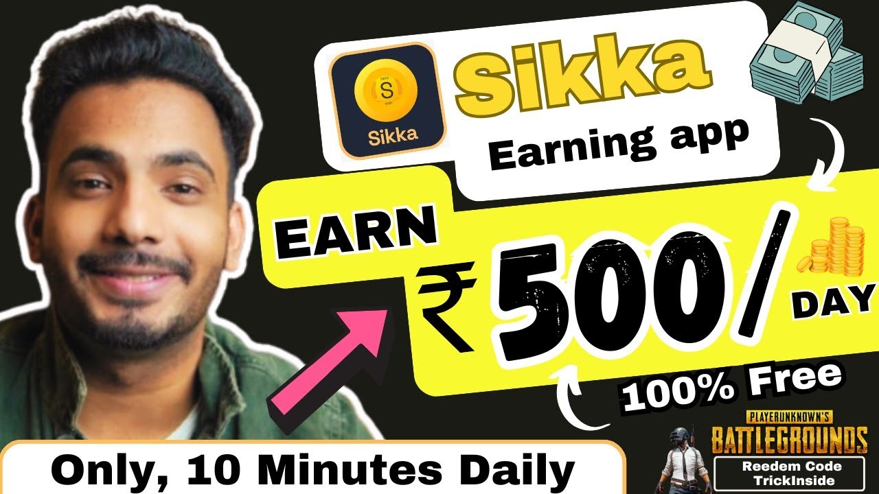 How I made my first 1000 Rupees on Sikka earning application Feat.  BGMI Star- IND AKHIL