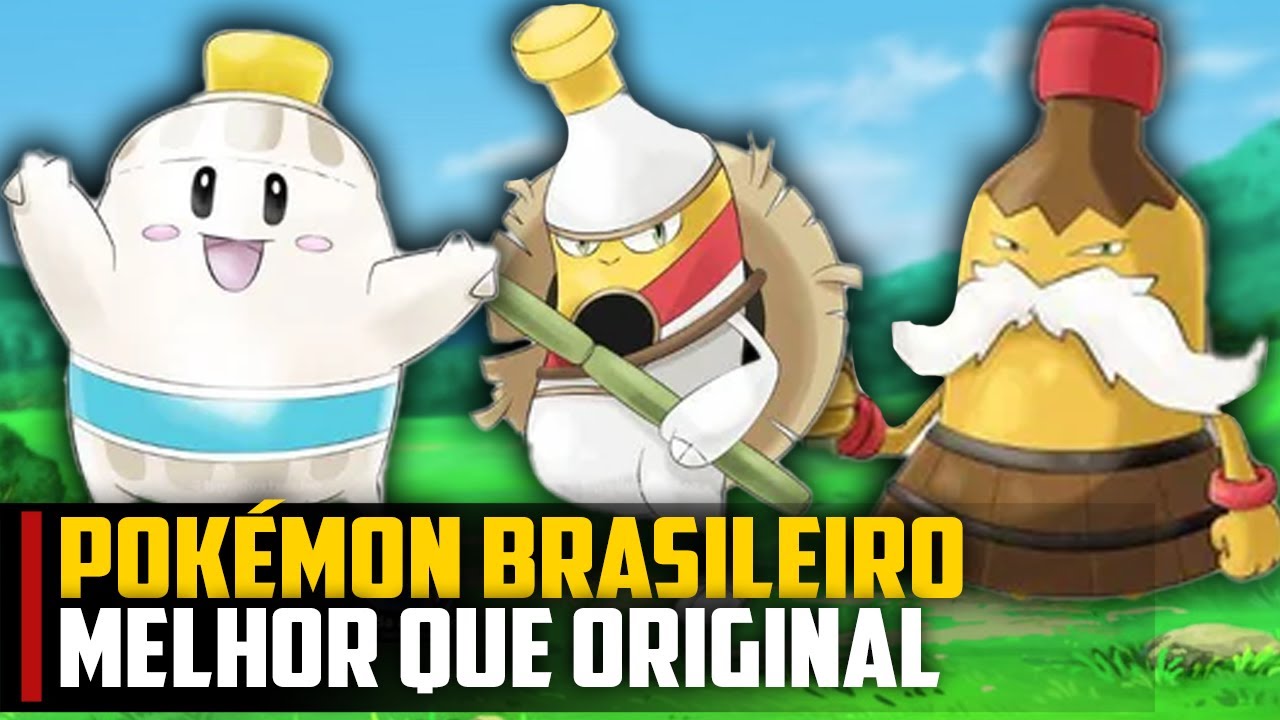 O brasileiro sabe melhor do que ninguém como batizar seus Pokémons