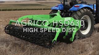 Agrico HSD630 High Speed Disc: Get the job done twice as fast