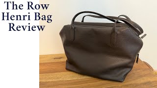 The Row Henri Bag Review (Brunette)