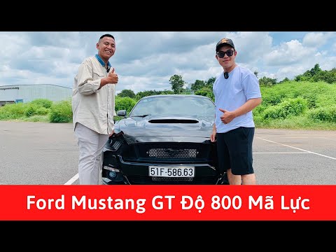 Video Trải nghiệm Ford Mustang GT độ 800 HP của tay chơi xe... - youtube