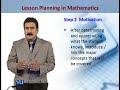 EDU510 Teaching of Mathematics Lecture No 70