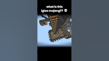 Minecraft Igloo Moment
