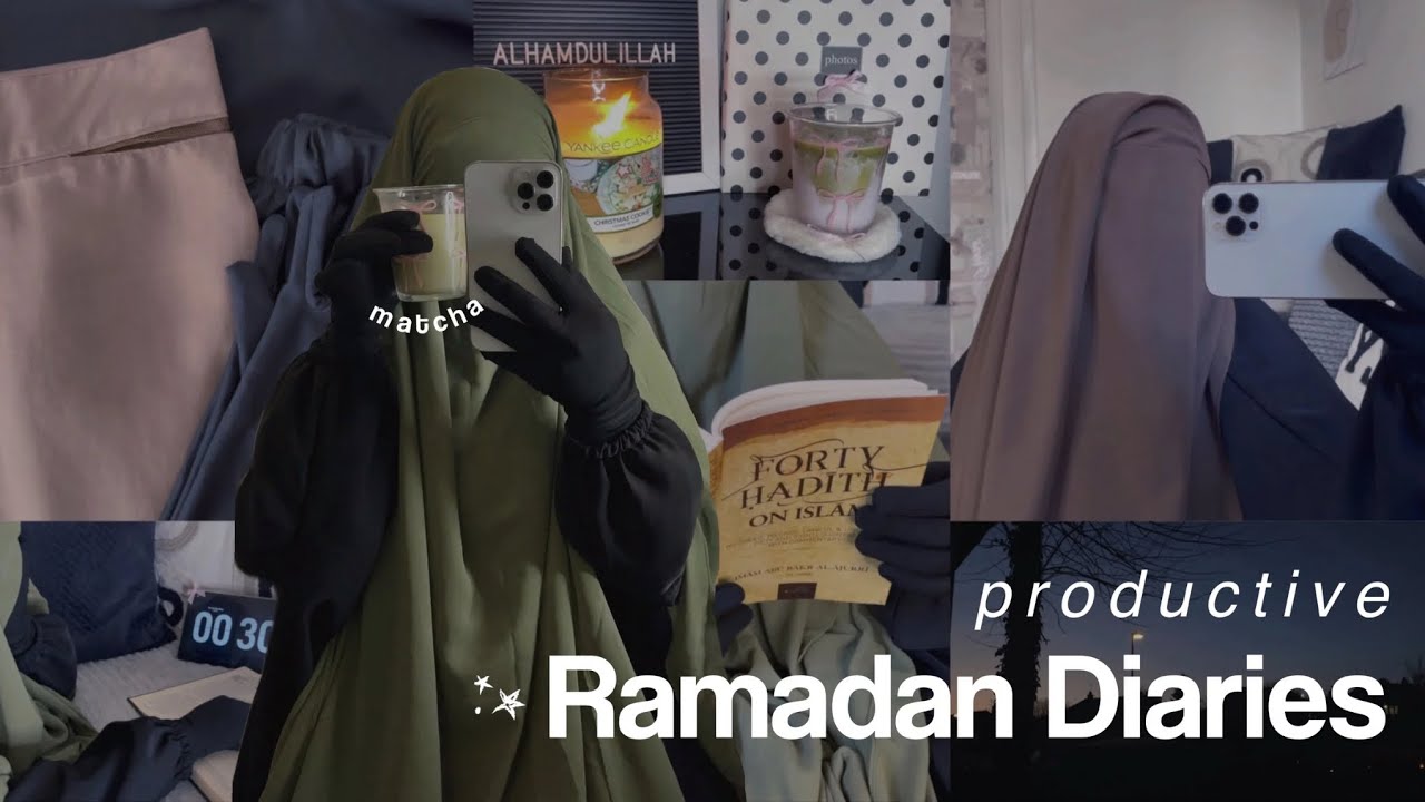 Ramadan Diaries 🌙✨ | last 15 days, being productive, morning routines & being grateful