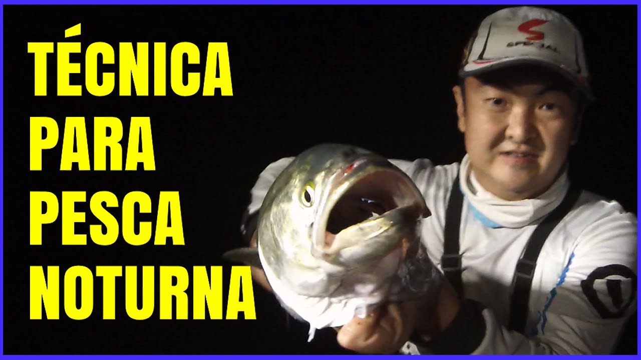 Pesca no Alto Mar Noturna - Técnica de Isca Natural