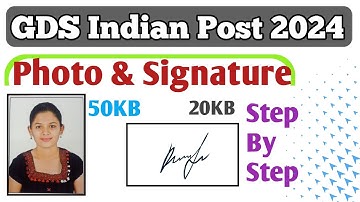 gds photo and signature upload || how to upload photo and signature in GDS form || gds photo upload