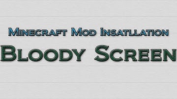Minecraft 1.3.2 - How to install Bloody Screen Mod (OUTDATED)
