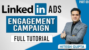 LinkedIn Engagement Ads | How to create Engagement Ads on LinkedIn | #engagementads #linkedinads