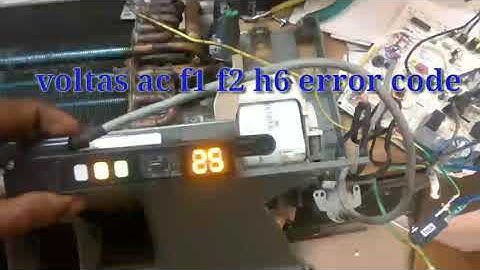 Voltas ac f1 f2 h6 error code malayalam review #Ac #f1f2_error_codes