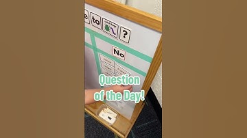 The question of the day is good for so many skills! AND it only takes a few minutes each day