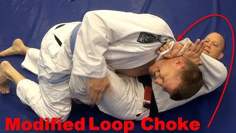 Wake Forest Brazilian Jiu Jitsu Classes - Modified Loop Choke