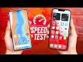 Google Pixel 6 Pro vs iPhone 13 Pro Max - Speed Test