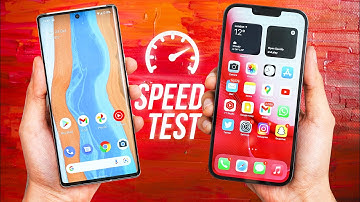Google Pixel 6 Pro vs iPhone 13 Pro Max - Speed Test