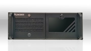 RMC8414A - 4U rack mount computer with 4 open drive bay and 7 expansion slots