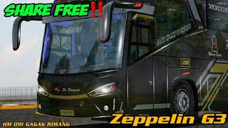 GRATIS!! SHARE MOD ZEPPELIN G3 HR 091 GAGAK RIMANG FULL ACC BISA GOYANG