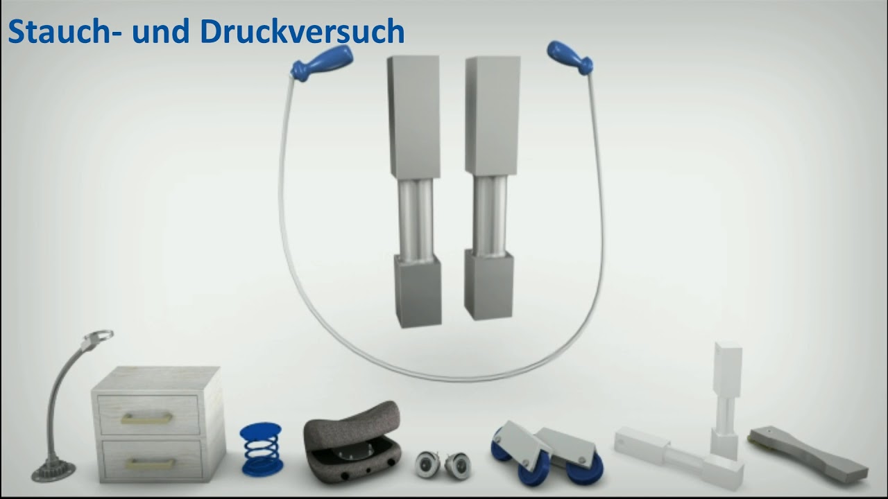 Druckversuch und Stauchversuch - Universalprüfling Willy`s Belastungsprobe ;-)