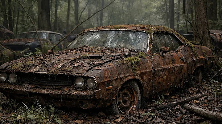 Extreme Rust Restoration 1970 Dodge Challenger Saved From Nature | ASMR Car Restoration