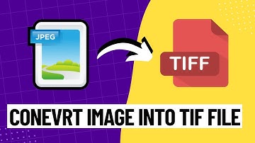 Convert and Save Images into TIFF or TIF Files