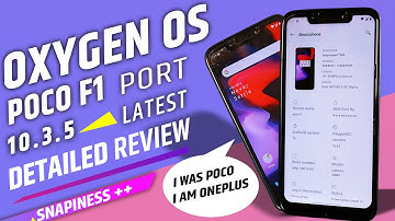 OXYGEN OS 10.3.5 ON POCO F1   | ANDROID 10| INDEPTH REVIEW  WITH GAMING  TEST BATTERY TEST || #OOS