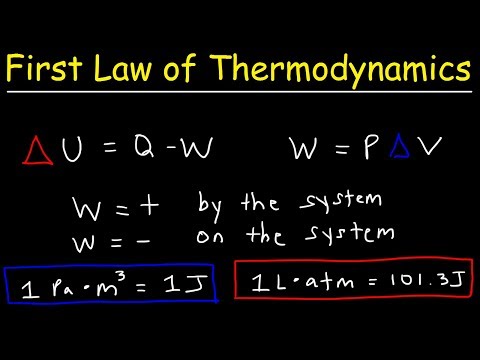 First Law of Thermodynamics, Basic Introduction, Physics Problems