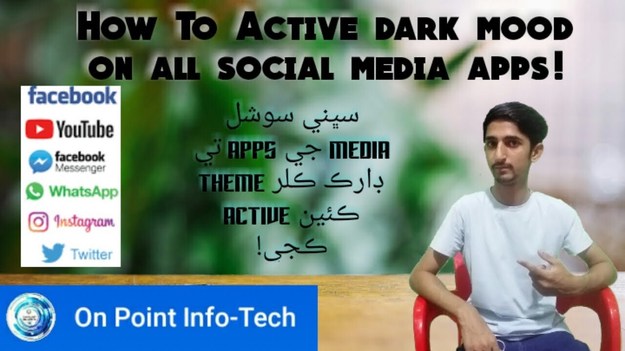 How To Turn On Dark Mode In All Social Media Apps Dark Mode