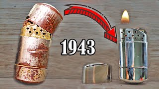 Broken German WW2 Lighter  Restoration