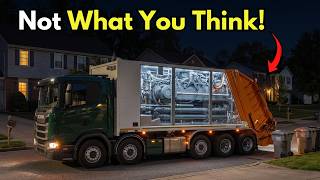 How Does a Garbage Truck Actually Work (Insane Engineering)