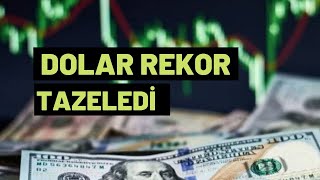 Dolar Rekor Tazeledi̇ Büyük Artiş