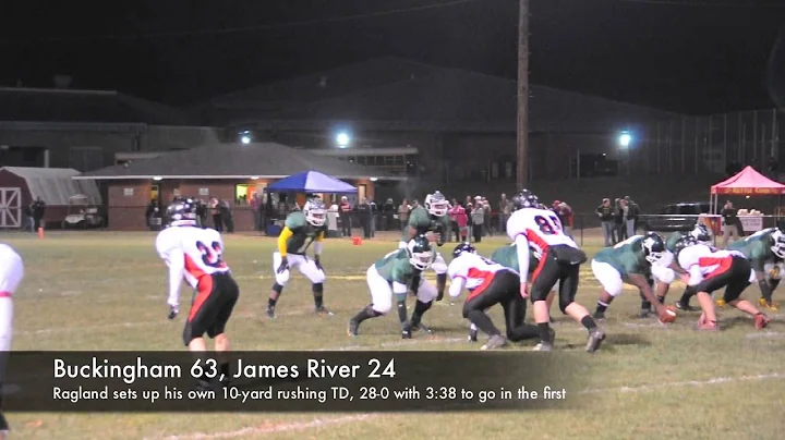 Buckingham County rolls past James River