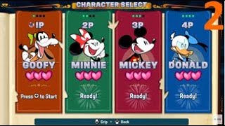 Disney Illusion Island 4-Player Co-Op Nintendo Switch Gameplay Part 2