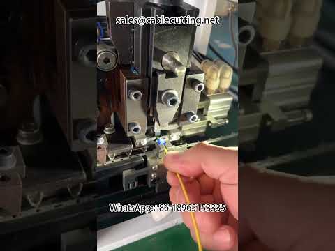 Automation Equipment Integrated Wire Stripping and Crimping Terminal Machine