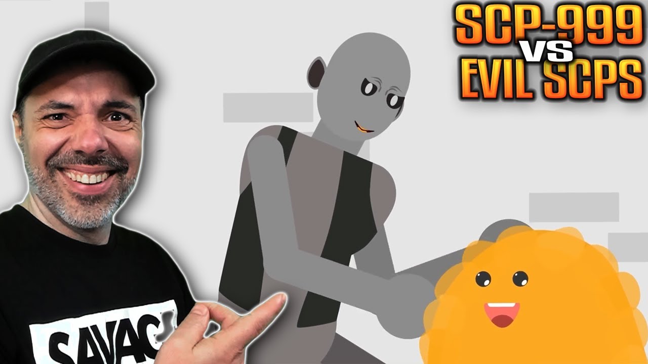 SCP-999 Tickle Monster VS. the Most Evil SCPs (SCP Animation) 