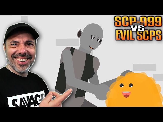 SCP-999 Tickle Monster VS. the Most Evil SCPs (SCP Animation) 