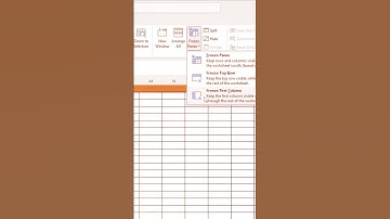 วิธี ตรึงแนวเพื่อล็อกแถวและคอลัมน์ ด้วย Freeze Pane Excel มือใหม่ #iwasjame #excel #office365