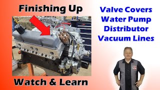 Engine Building Tips - 440 Water Pump Housing, & Pump, Distributor, Fuel & Vacuum lines