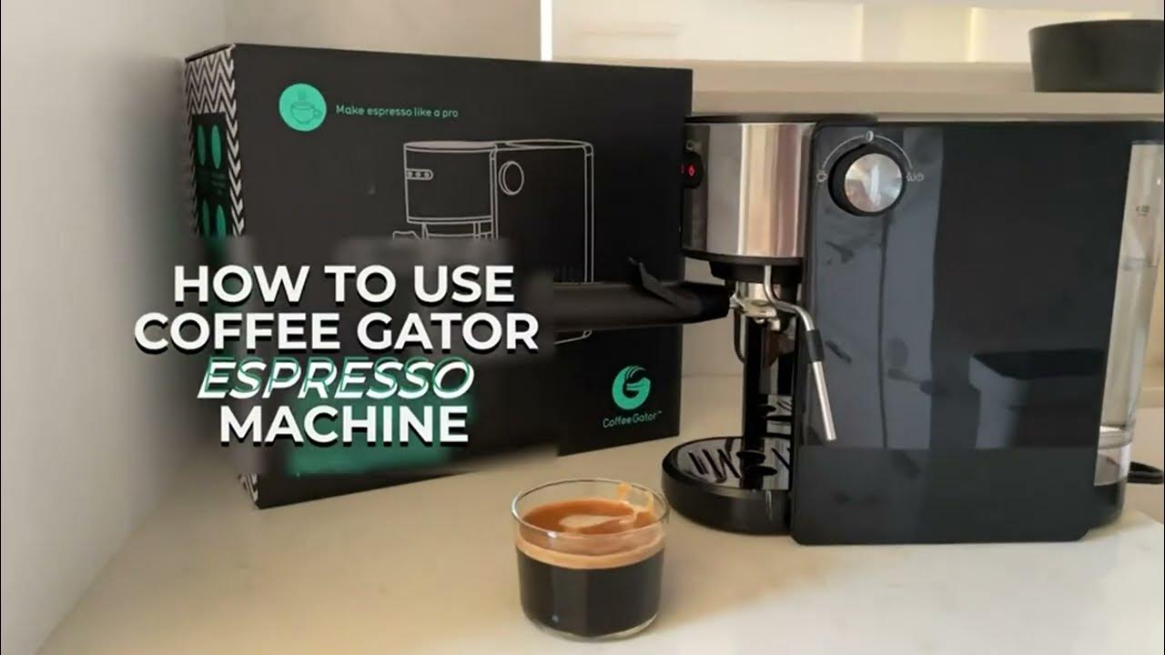 Coffee Gator Espresso Machine, Quick Brew Espresso Maker Review, The