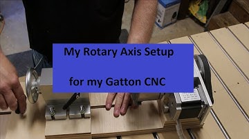 My Rotary Axis Setup for my Gatton CNC